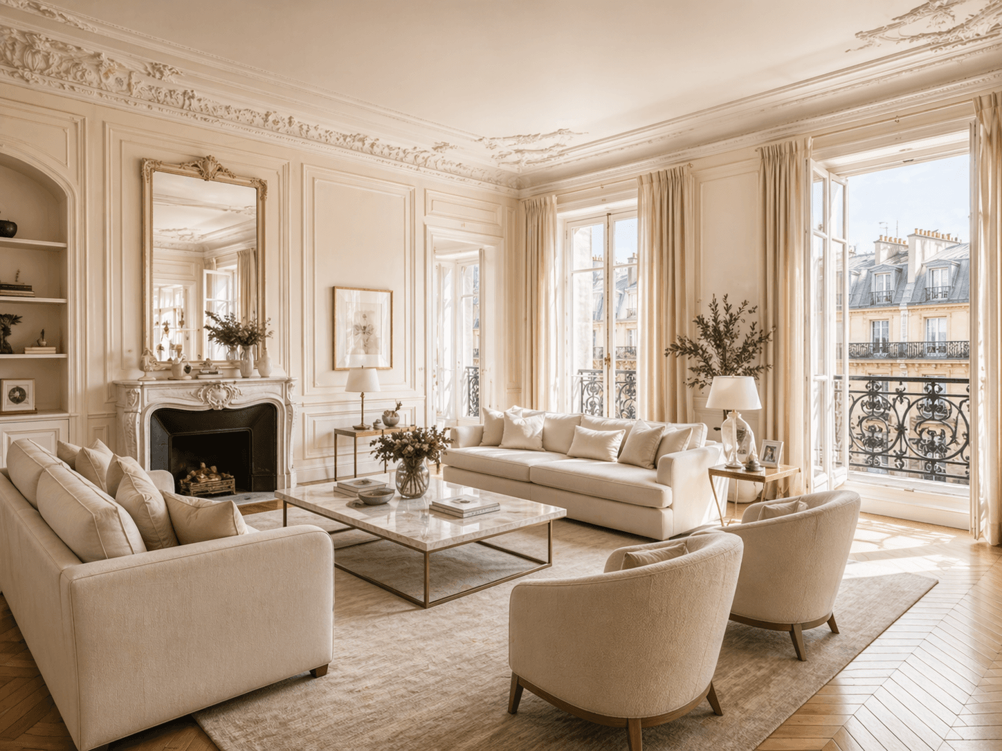 Appartement de réception Place des Vosges